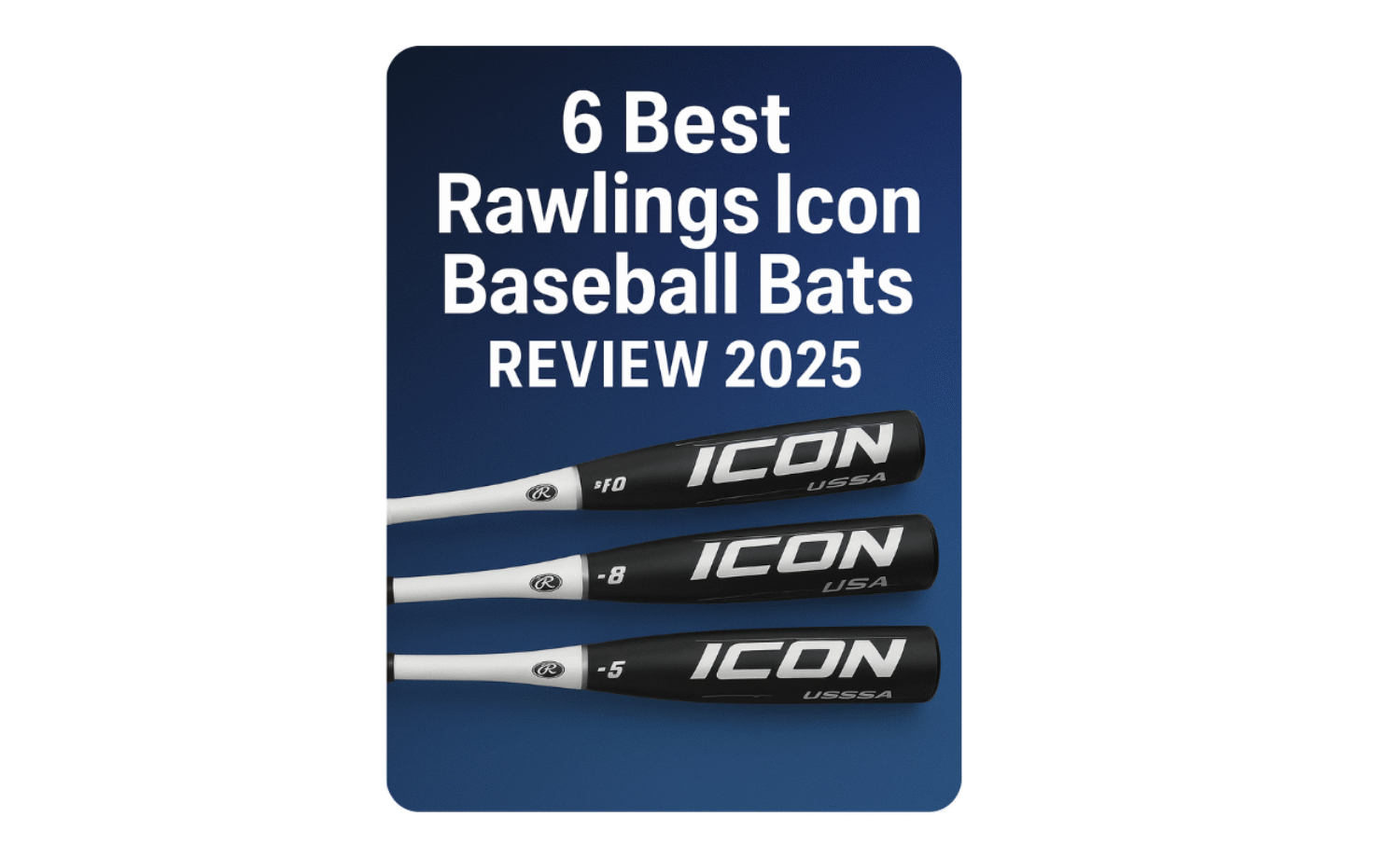 6 Best Rawlings Icon Baseball Bats – Secrets Tips
