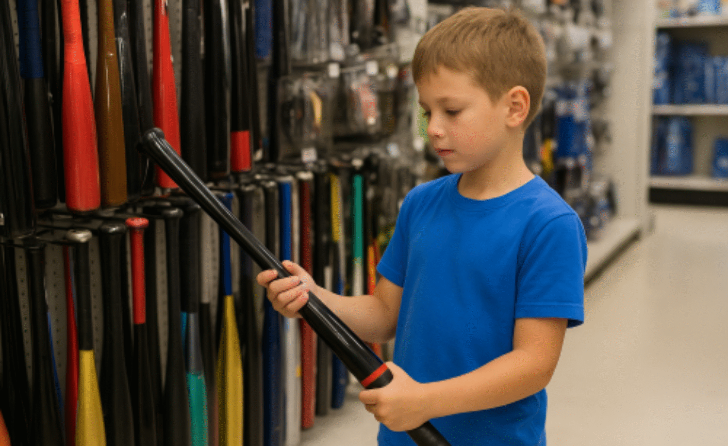 Choose the right baseball bat size chart by Age